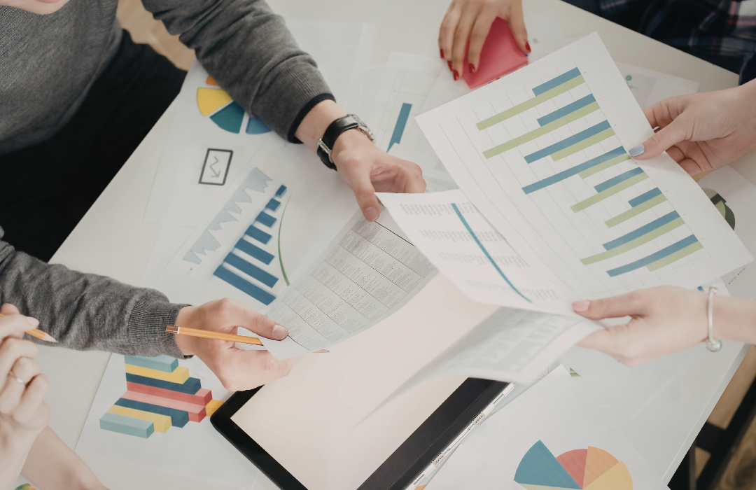 Business leader evaluating phased initiatives and flexible workforce planning