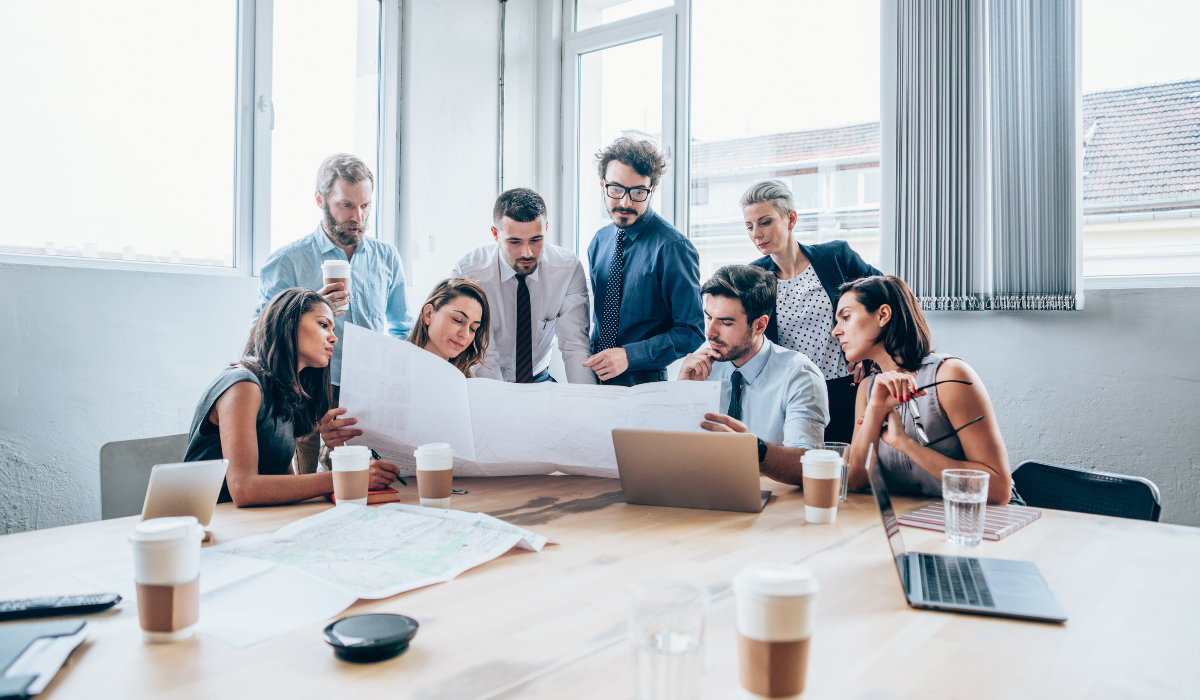 Cross functional team collaboration supporting workforce resilience and continuity planning