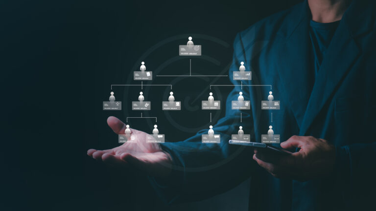 Job requisition workflow diagram showing stages from approval to hire