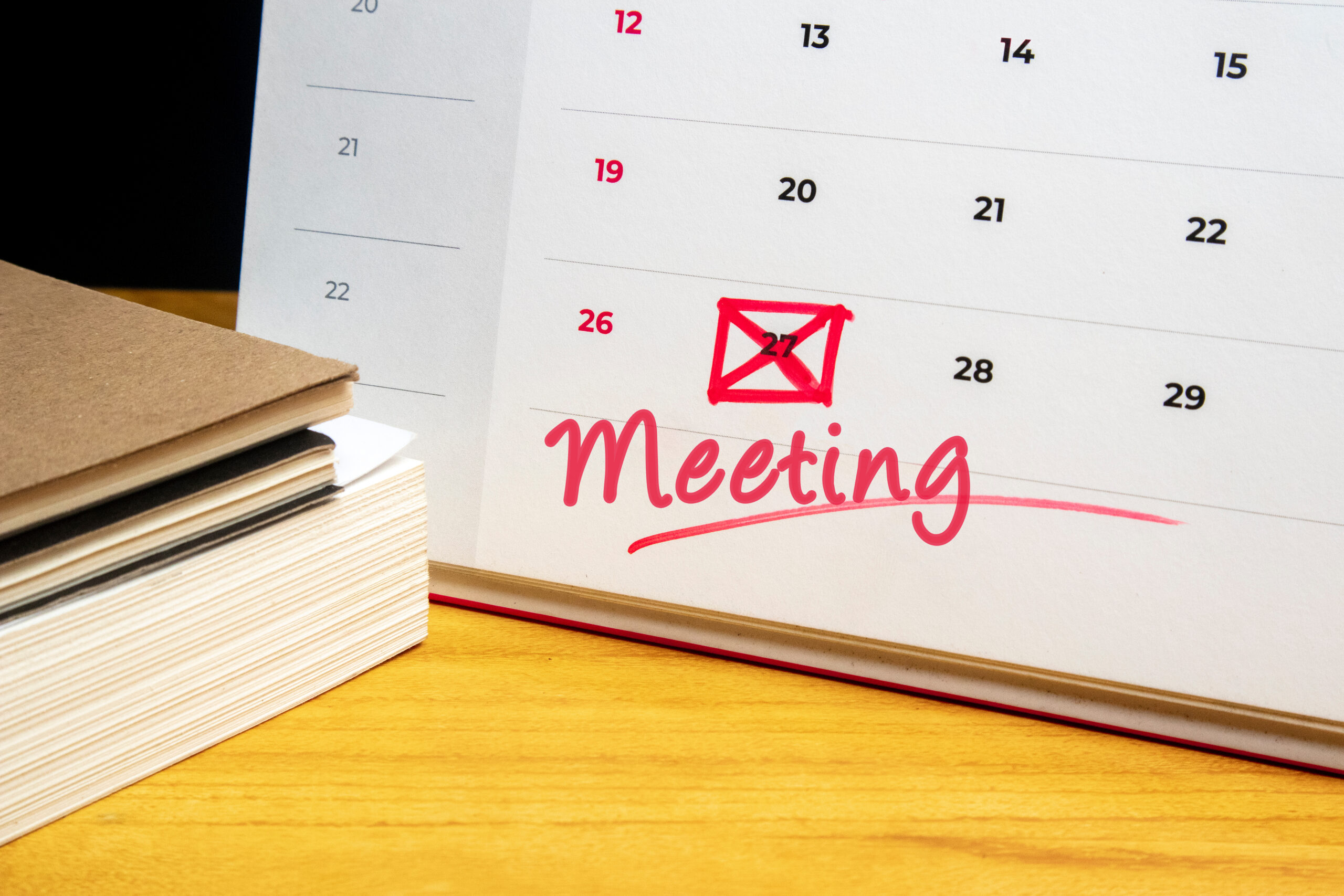 Interview scheduling calendar with multiple stakeholder coordination timelines