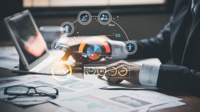 Recruitment dashboard showing hiring workflow stages and candidate tracking system