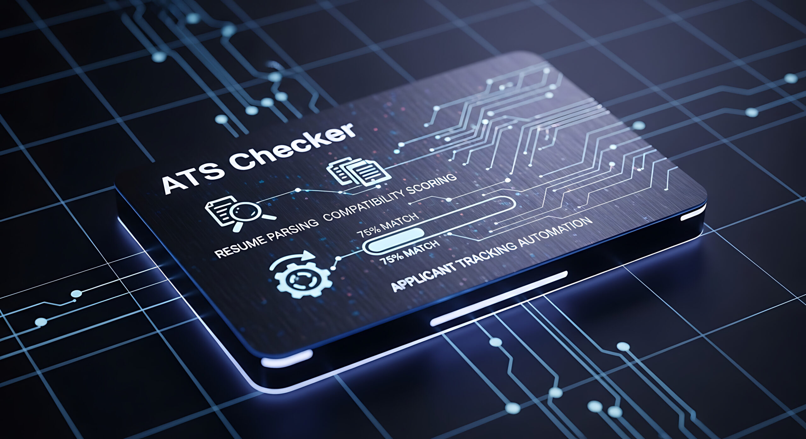 Applicant tracking system interface displaying candidate evaluation workflow